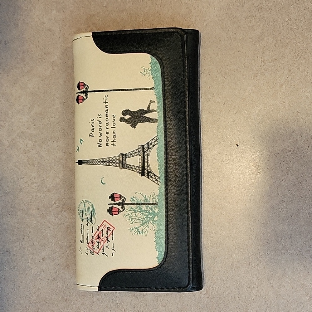 Paris  Postcard Wallet